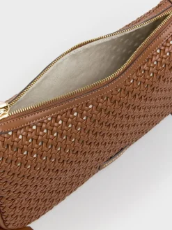 Calla Woven Shoulder Bag