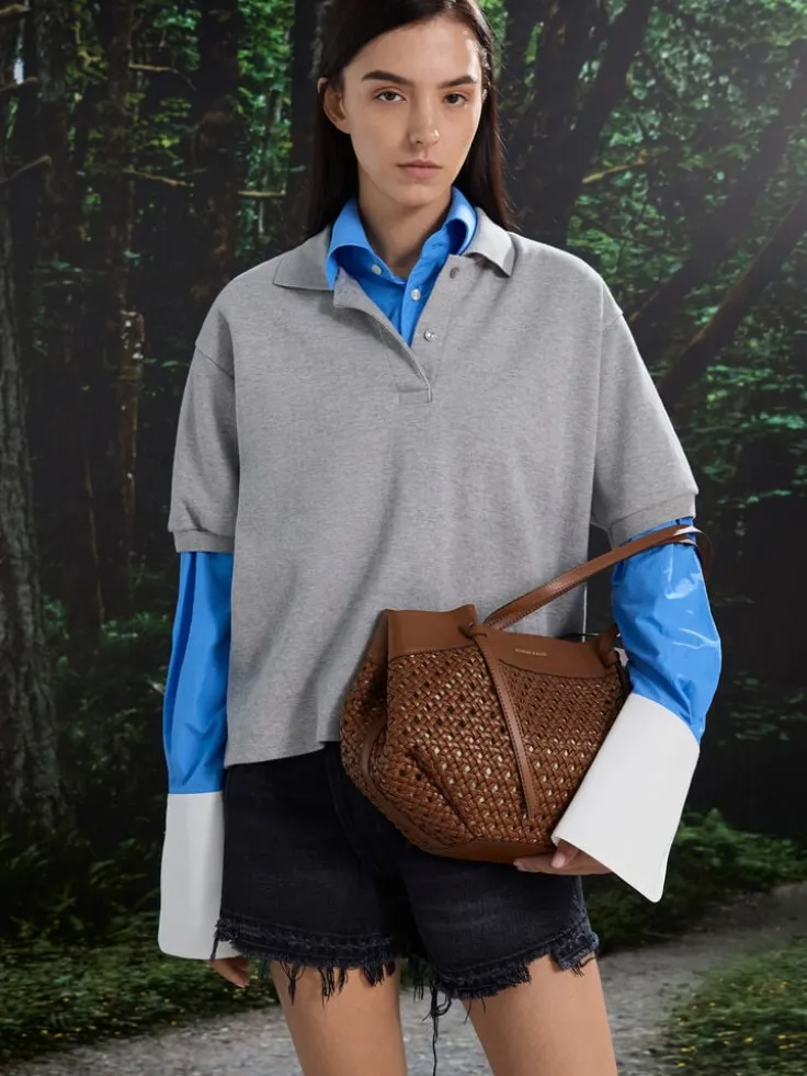 Calla Woven Tote Bag