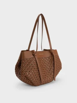 Calla Woven Tote Bag