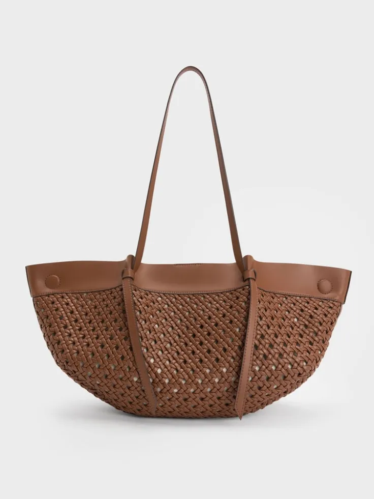Calla Woven Tote Bag