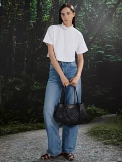 Calla Woven Tote Bag