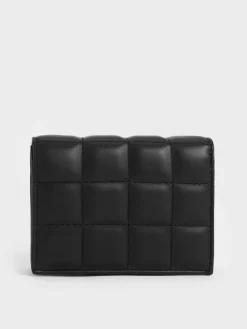 Cassia Quilted Wallet On Chain
