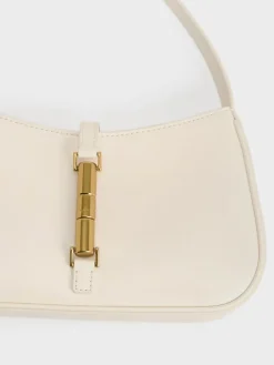 Cesia Metallic-Accent Shoulder Bag