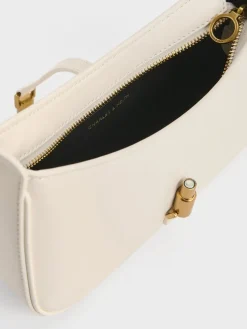 Cesia Metallic-Accent Shoulder Bag