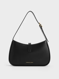 Cesia Metallic-Accent Shoulder Bag