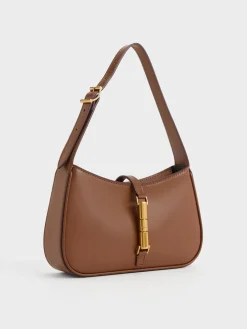 Cesia Metallic-Accent Shoulder Bag
