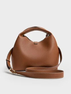 Chance Turn-Lock Bucket Bag