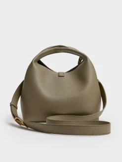 Chance Turn-Lock Bucket Bag