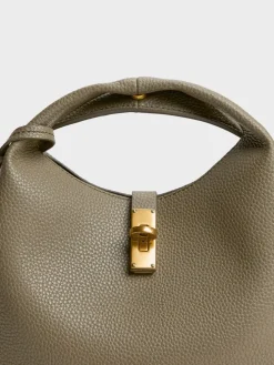 Chance Turn-Lock Bucket Bag