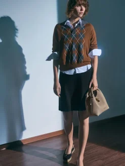 Chance Turn-Lock Bucket Bag