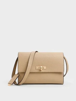 Chance Turn-Lock Crossbody Bag