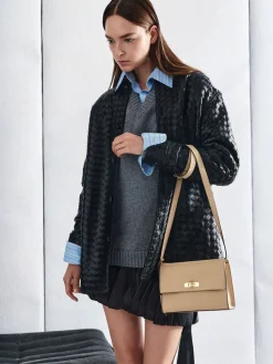 Chance Turn-Lock Crossbody Bag
