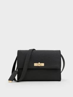 Chance Turn-Lock Crossbody Bag