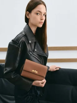 Chance Turn-Lock Crossbody Bag