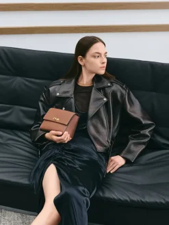 Chance Turn-Lock Crossbody Bag