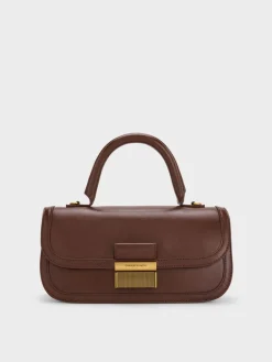 Charlot Elongated Top Handle Bag