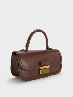 Charlot Elongated Top Handle Bag
