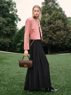 Charlot Elongated Top Handle Bag