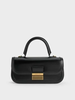Charlot Elongated Top Handle Bag