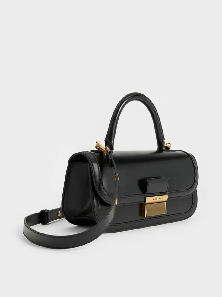 Charlot Elongated Top Handle Bag