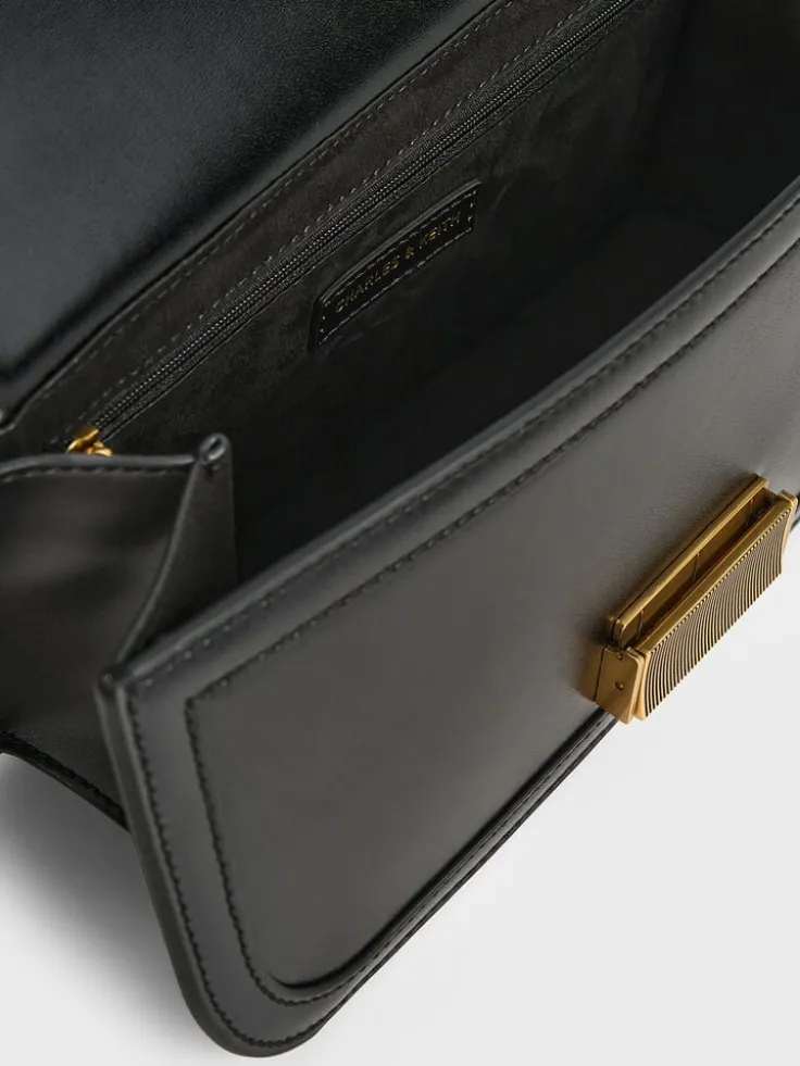 Charlot Elongated Top Handle Bag