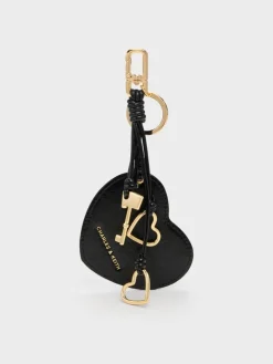 Ciara Heart & Key Charm