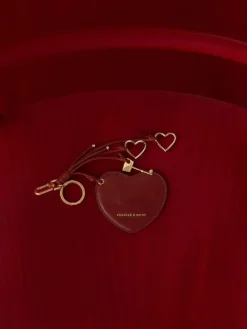 Ciara Heart & Key Charm