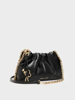 Ciara Ruched Crossbody Bag