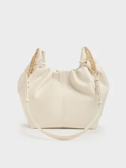 Ciara Ruched Hobo Bag