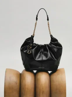 Ciara Ruched Hobo Bag