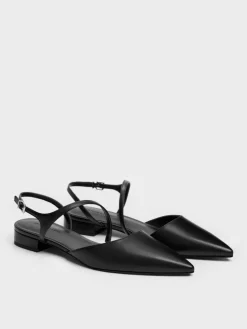 Cordelia Pointed Slingback Flats