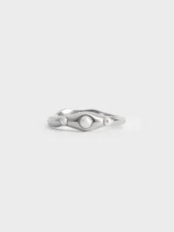 Corrine Pearl Sculptural Ring