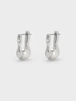 Corrine Pearl Sculptural Drop Earrings