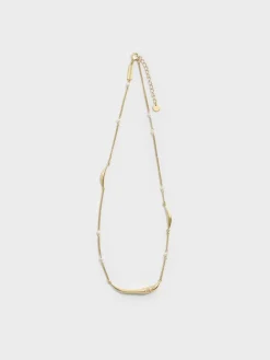 Corrine Pearl Sculptural Necklace