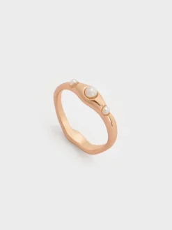 Corrine Pearl Sculptural Ring
