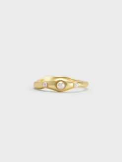 Corrine Pearl Sculptural Ring