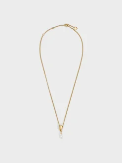 Corrine Teardrop Pearl Necklace