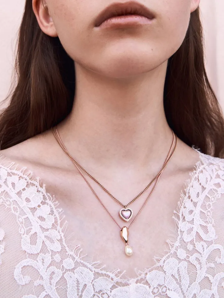 Corrine Teardrop Pearl Necklace