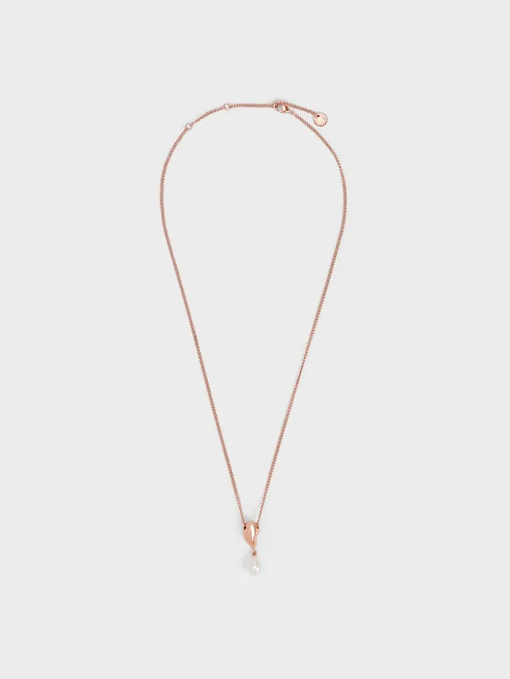 Corrine Teardrop Pearl Necklace