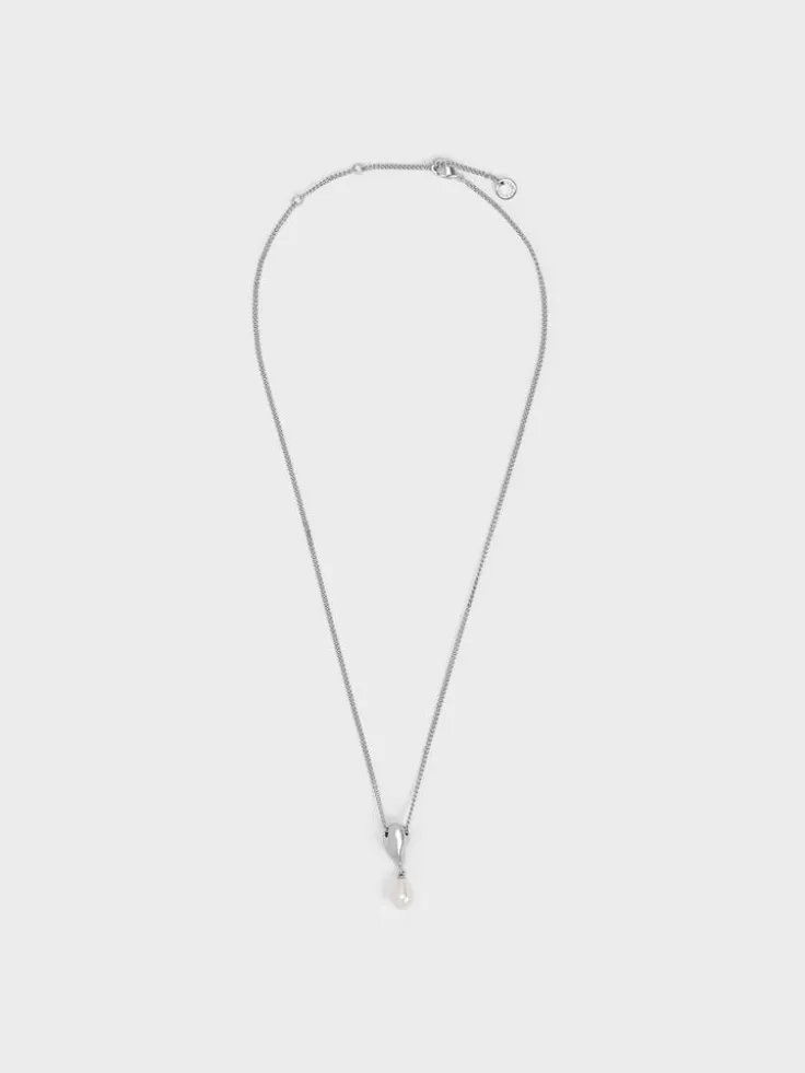 Corrine Teardrop Pearl Necklace