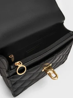 Cressida Quilted Top Handle Bag