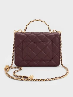Cressida Quilted Top Handle Bag