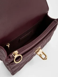Cressida Quilted Top Handle Bag