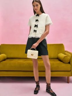 Cressida Quilted Top Handle Bag