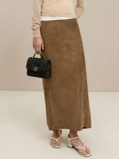 Cressida Tweed Quilted Top Handle Bag