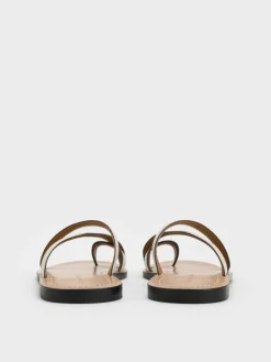 Crossover Toe-Ring Sandals