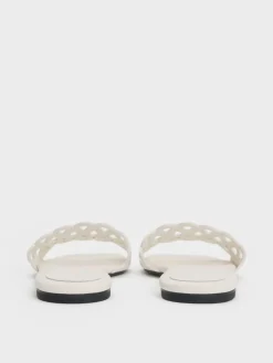 Cut-Out Slide Sandals