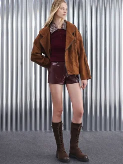 Darian Faux Suede Knee-High Boots