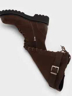 Darian Faux Suede Knee-High Boots