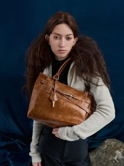 Delfina Belted Tote Bag
